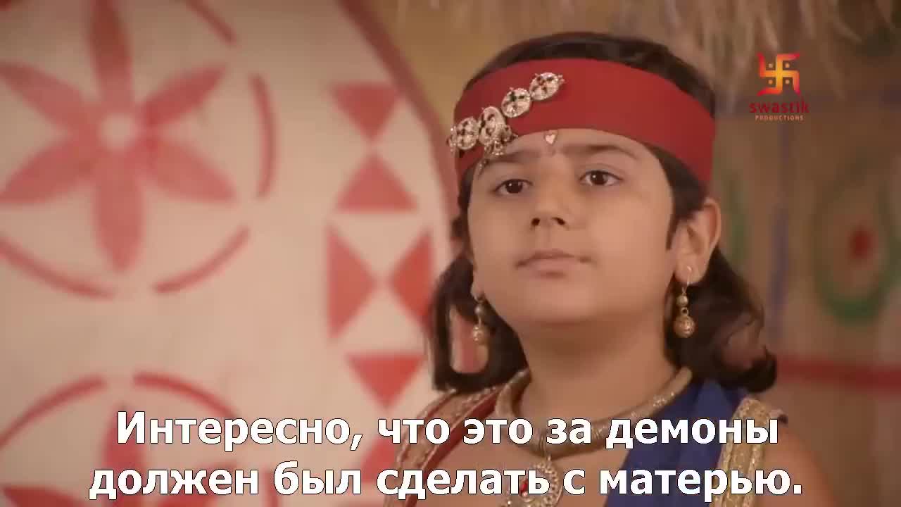 Маленький Кришна 164 серия Маленький Кришна 164 серия