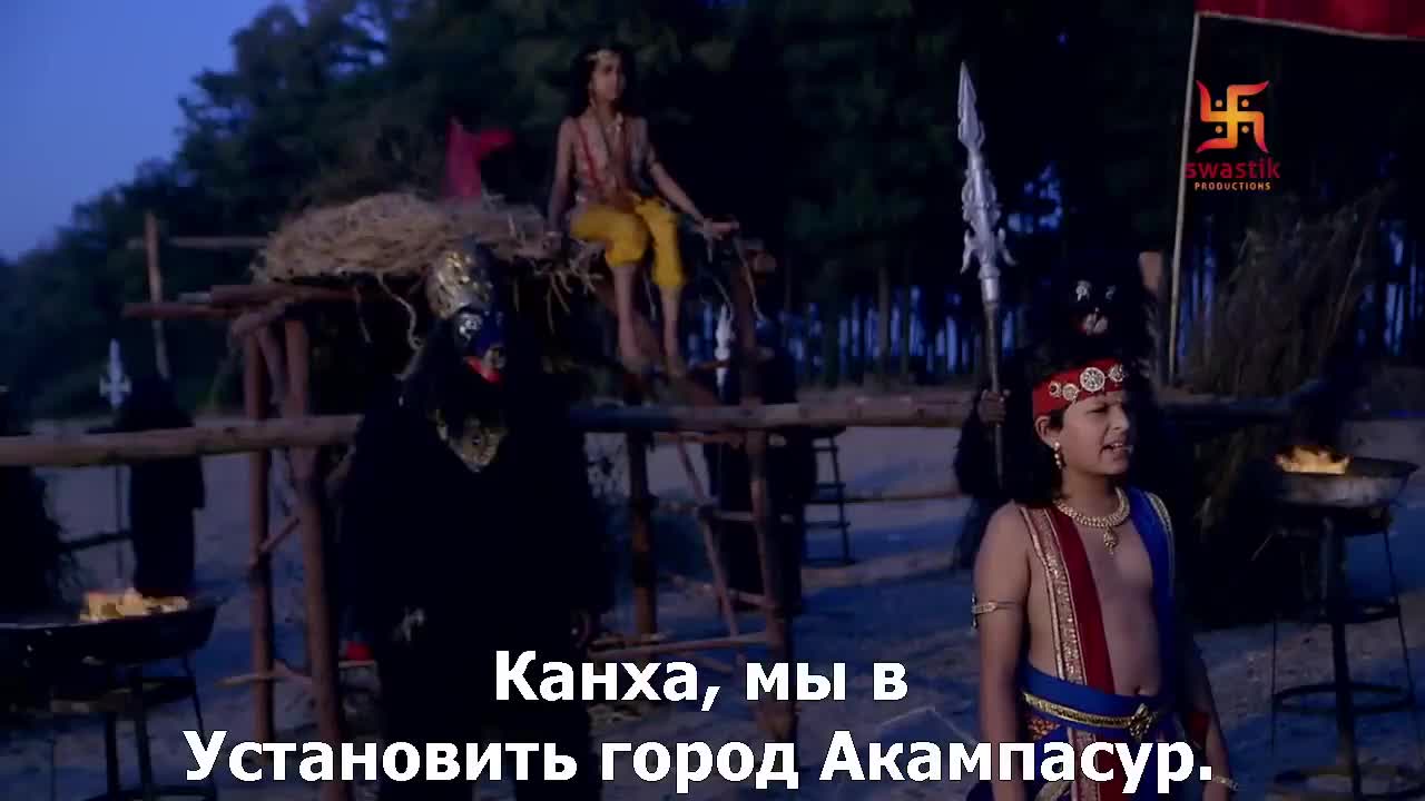 Маленький Кришна 195 серия Маленький Кришна 195 серия