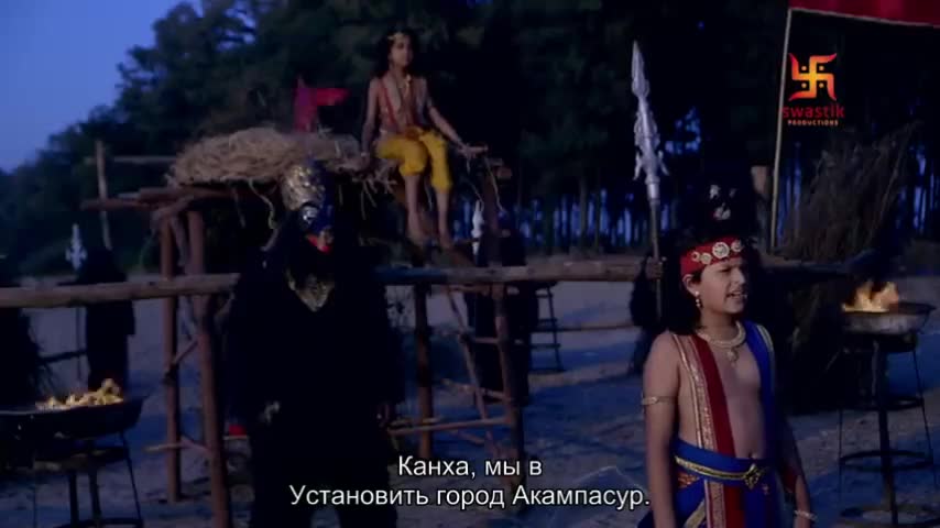 Маленький Кришна 280 серия Маленький Кришна 280 серия