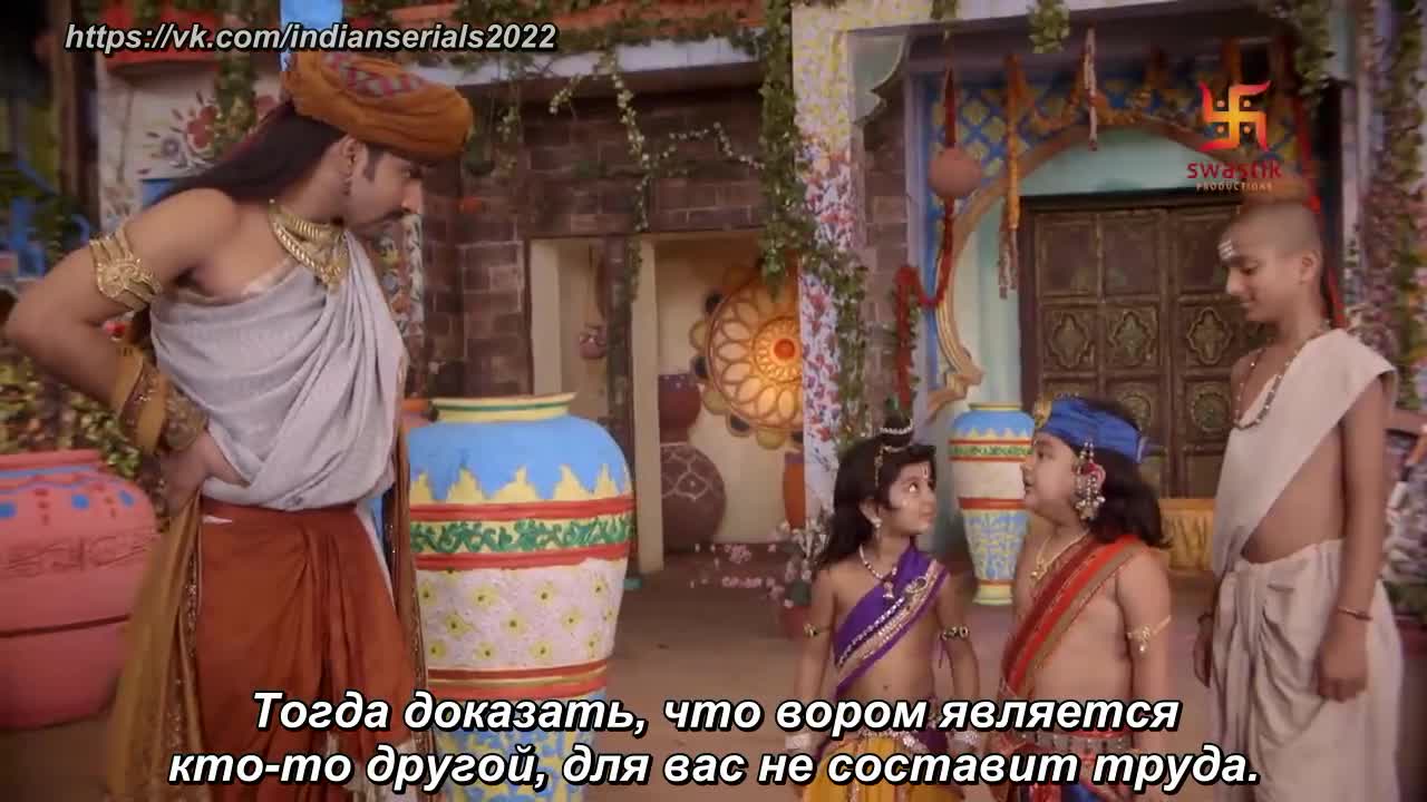 Маленький Кришна 62 серия Маленький Кришна 62 серия