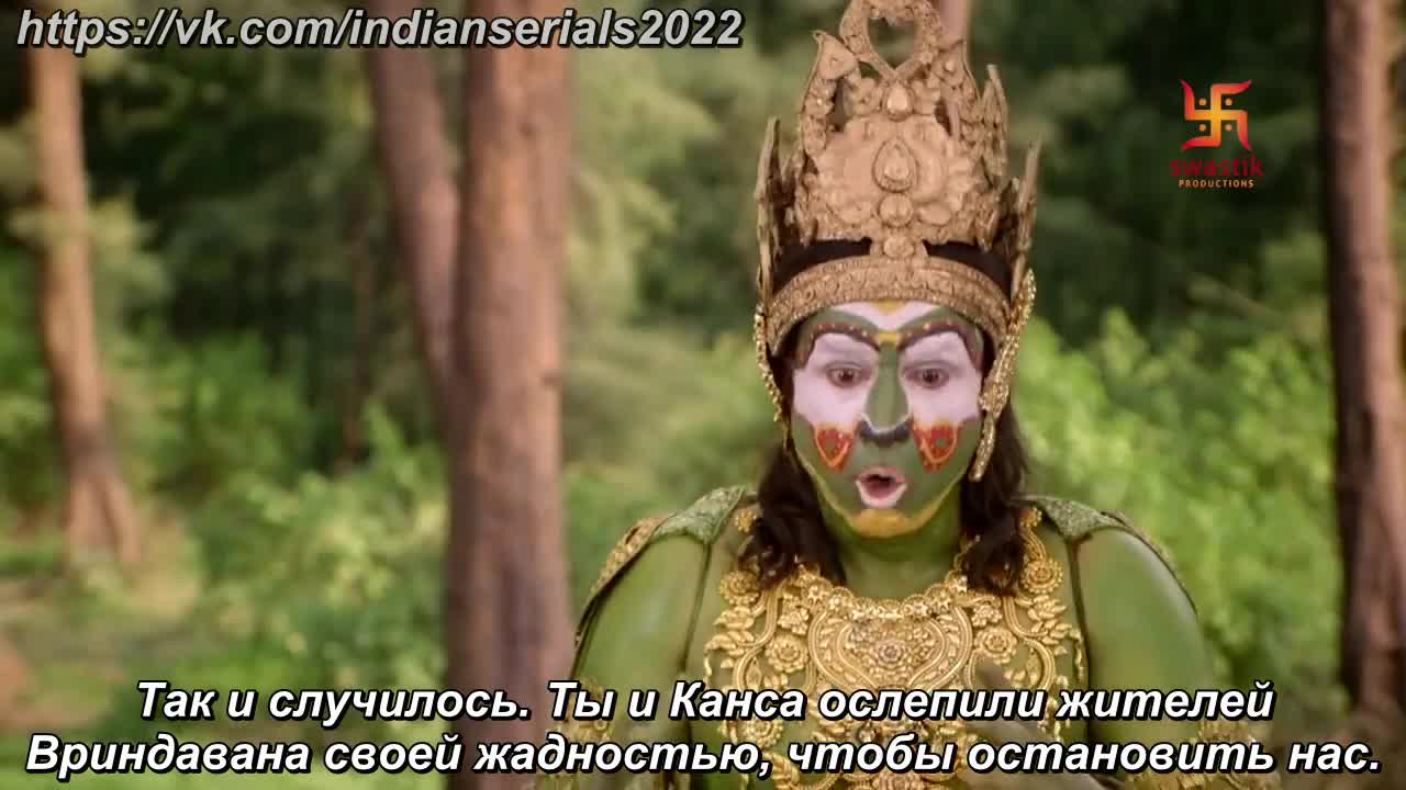 Маленький Кришна 93 серия Маленький Кришна 93 серия